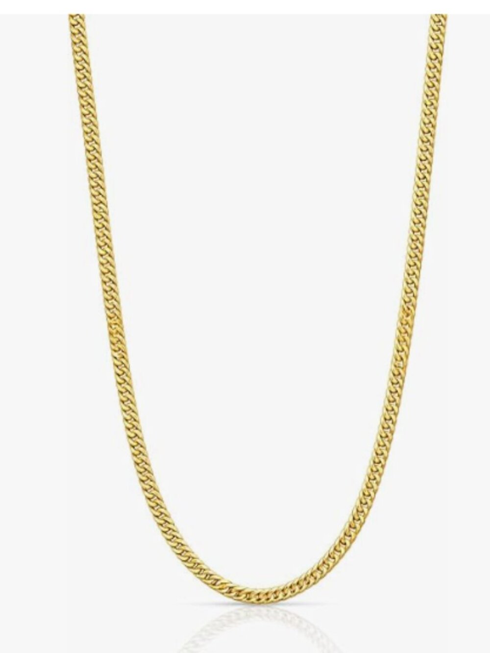 Modstel Premium Cuban Link Chain Necklace 4mm 24inch